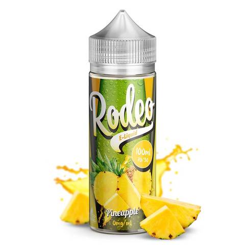Pineapple by Rodeo, 100ML E Liquid, 70VG Vape, 0MG Juice Pineapple by Rodeo, 100ML E Liquid, 70VG Vape, 0MG Juice