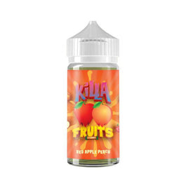 Killa-fruits-Red-Apple-Peach-100ml-e-liquid-juice-vape-70vg-shortfill
