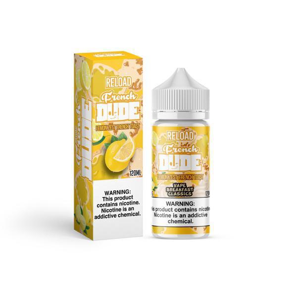 French Dude Reload By Vape Breakfast Classics 100ML E Liquid 80VG Vape French Dude Reload By Vape Breakfast Classics 100ML E Liquid 80VG Vape