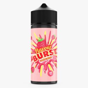 Straw-Burst by Flavour Burst 100ML E Liquid 70VG Vape 0MG Juice Straw-Burst by Flavour Burst 100ML E Liquid 70VG Vape 0MG Juice