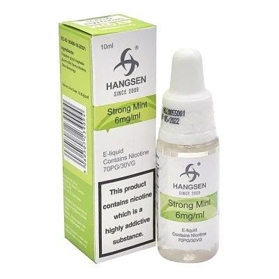 HANGSEN STRONG MINT 10ML TPD E LIQUID JUICE 3MG/6MG/12MG/18MG MULTIBUY HANGSEN STRONG MINT 10ML TPD E LIQUID JUICE 3MG/6MG/12MG/18MG MULTIBUY