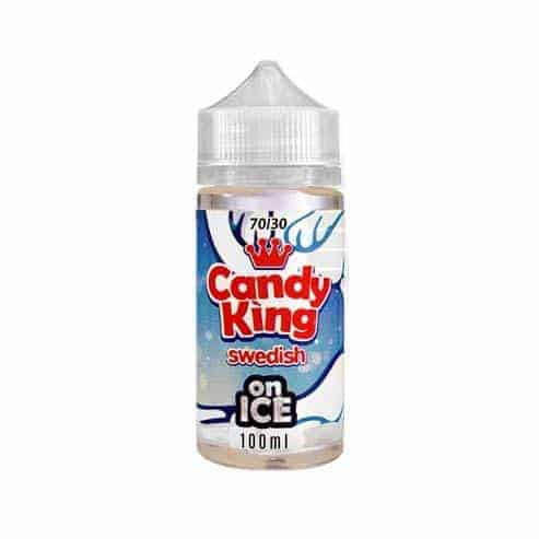 CANDY KING 100ML E LIQUID SWEDISH ON ICE SHORTFILL E JUICE 80VG VAPE CANDY KING 100ML E LIQUID SWEDISH ON ICE SHORTFILL E JUICE 80VG VAPE