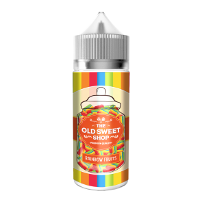 Old-sweet-shop-Rainbow-Fruits-100ml-e-liquid-50vg-juice-vape-shortfill
