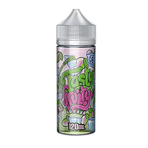GUAVA ICE BY TASTY FRUITY 100ML SHORTFILL E LIQUID 70VG VAPE GUAVA ICE BY TASTY FRUITY 100ML SHORTFILL E LIQUID 70VG VAPE