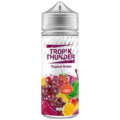 Tropical Grape E-Liquid by Tropik Thunder 100ml Shortfill 70VG Vape Tropical Grape E-Liquid by Tropik Thunder 100ml Shortfill 70VG Vape