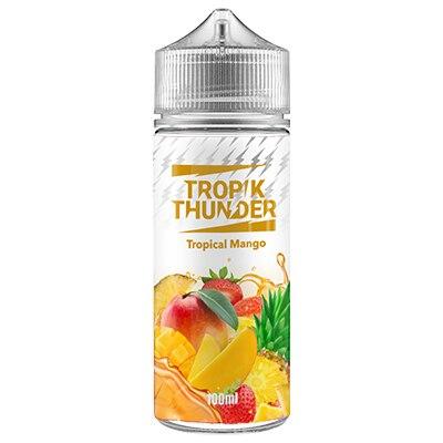 tropical-mango-e-liquid-by-tropik-thunder-100ml-SHORTFILL-E-LIQUID-70VG-0MG-USA-VAPE-JUICE