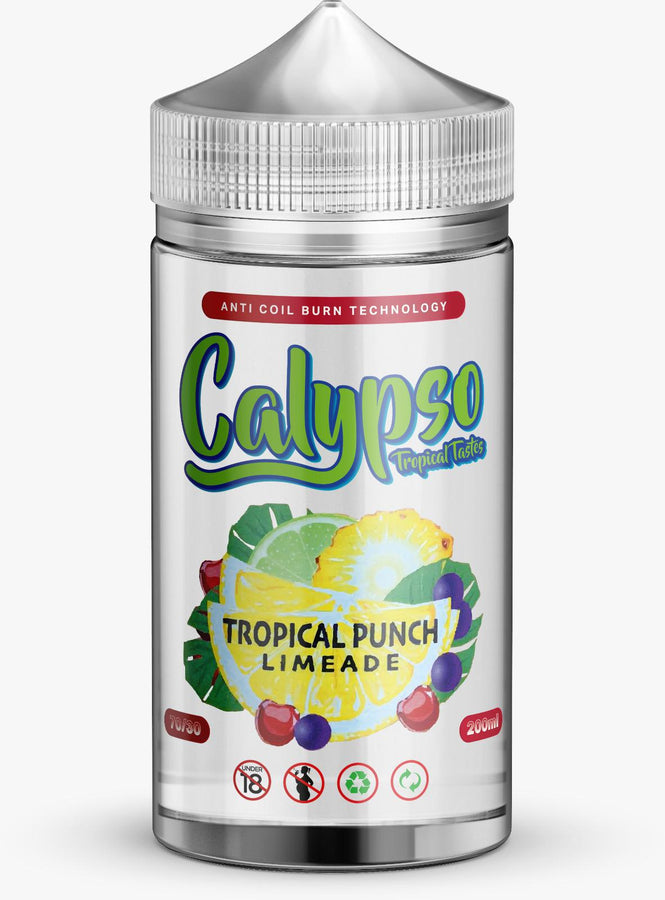 tropical-punch-limeade-calypso-200ml-70vg-0mg-e-liquid-vape-juice-shortfill-sub-ohm