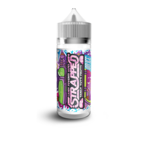 tangy-tutti-frutti-on-ice-by-strapped-e-liquid-100ML-SHORTFILL-E-LIQUID-70VG-0MG-USA-VAPE-JUICE