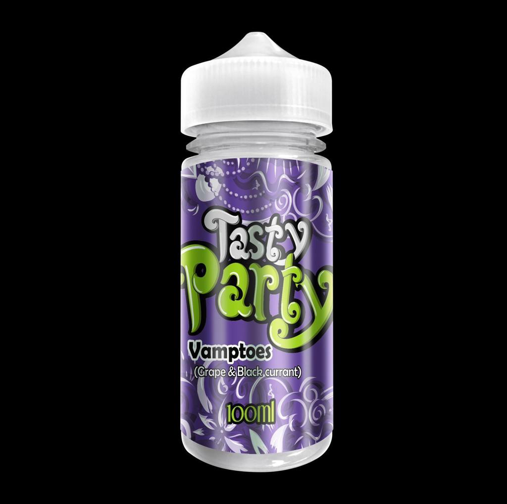 Tasty-party-Vamptoes-100ml-e-liquid-juice-vape-70vg-shortfill