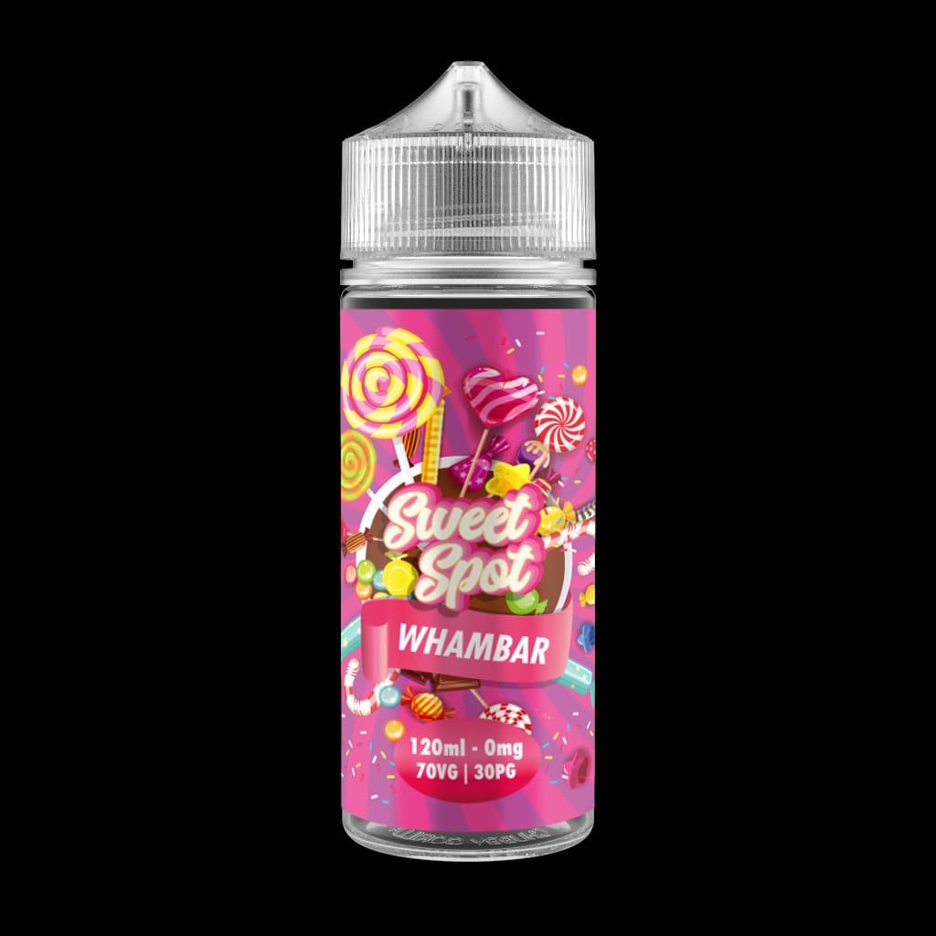 Whambar by Sweet Spot 0MG 100ML E-liquid. 70VG/30PG Vape Juice Whambar by Sweet Spot 0MG 100ML E-liquid. 70VG/30PG Vape Juice