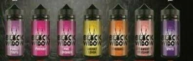 BLACK WIDOW 100ML Premium E Liquid 50VG/50PG Vape 0MG Juice