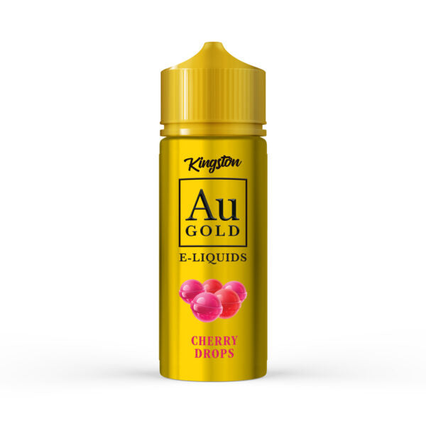 cherry-drops-Kingston-au-gold-100ml-e-liquid-70vg-30pg-vape-0mg-juice-shortfill