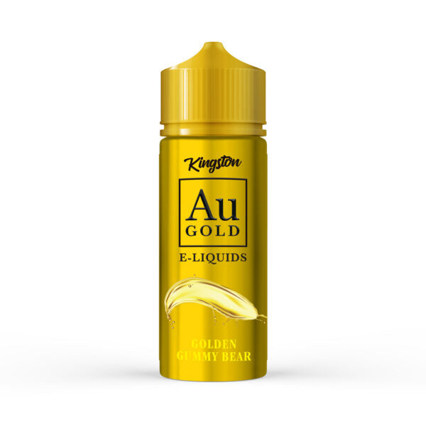 golden-gummy-bear-Kingston-au-gold-100ml-e-liquid-70vg-30pg-vape-0mg-juice-shortfill-juicedoutvapes-co-uk