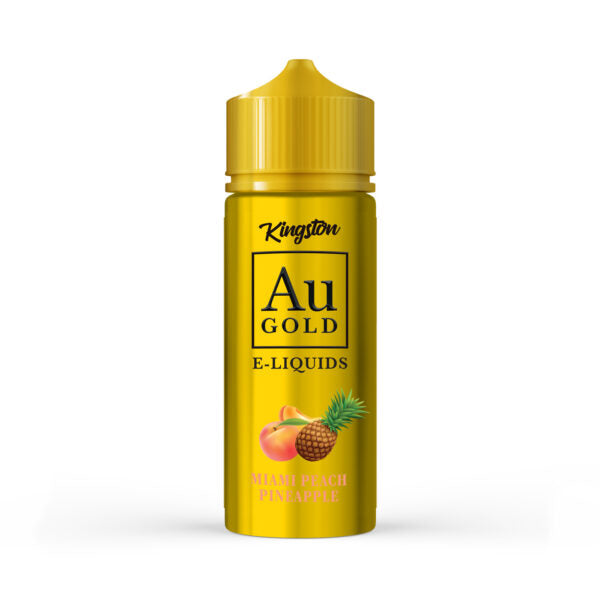 miami-peach-pineapple-Kingston-au-gold-100ml-e-liquid-70vg-30pg-vape-0mg-juice-shortfill-juicedoutvapes-co-uk