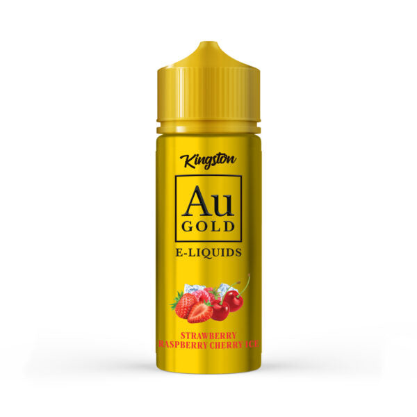 strawberry-raspberry-cherry-ice-Kingston-au-gold-100ml-e-liquid-70vg-30pg-vape-0mg-juice-shortfill-juicedoutvapes-co-uk