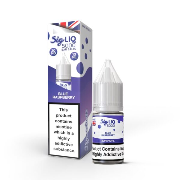 Signature Sig Liq 5000 Bar Salts - 10x10ML Nic Salt 50VG/50PG Vape 10MG/20MG Juice