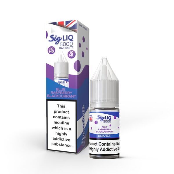 Signature Sig Liq 5000 Bar Salts - 10x10ML Nic Salt 50VG/50PG Vape 10MG/20MG Juice