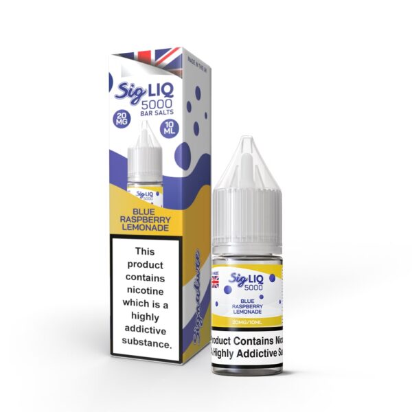 Signature Sig Liq 5000 Bar Salts - 10x10ML Nic Salt 50VG/50PG Vape 10MG/20MG Juice