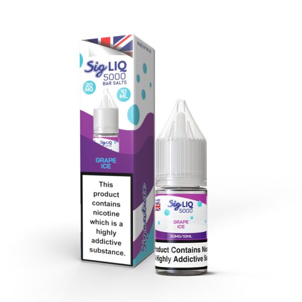 Signature Sig Liq 5000 Bar Salts - 10x10ML Nic Salt 50VG/50PG Vape 10MG/20MG Juice