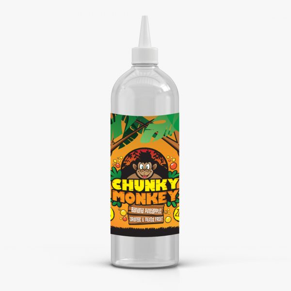 banana-pineapple-orange-&-mixed-fruit-chunky-monkey-kingston-200ml-e-liquid-60vg-40pg-vape-0mg-juice-short-fill