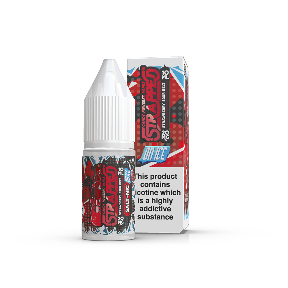 strawberry-sour-belt-on-ice-strapped-nic-salts-10ml-e-liquid-60vg-vape-10mg-20mg-juice