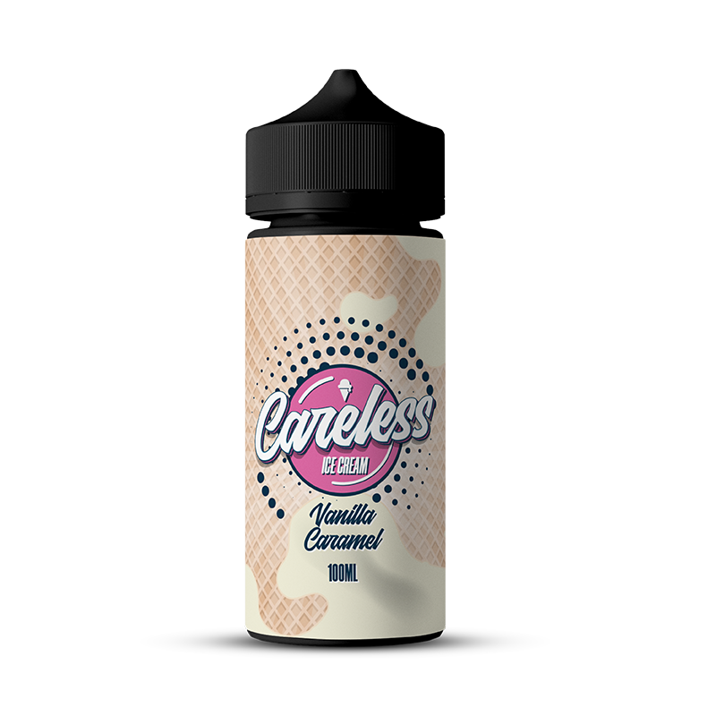 vanilla-caramel-ice-cream-careless-100ml-e-liquid-70vg-30pg-vape-0mg-juice-short-fill