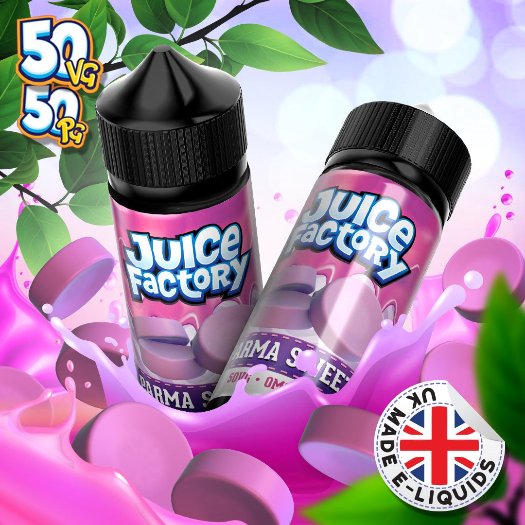 Juice-factory-Parma-Sweets-100ml-e-liquid-juice-vape-50vg-50pg