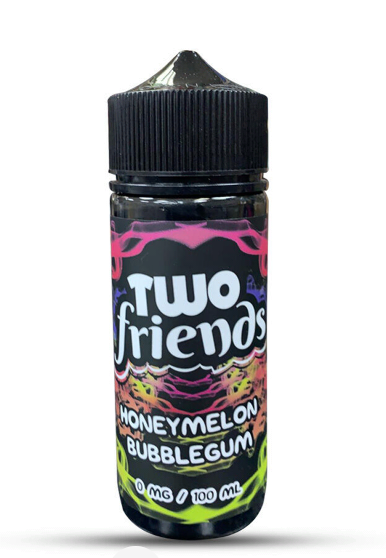 honeymelon-bubblegum-two-friends-100ml-e-liquid-70vg-30pg-vape-0mg-juice-shortfill