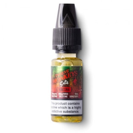 hakuna-twelve-12-monkeys-nic-salt-10ml-e-liquid-50vg-50pg-vape-10mg-20mg-juice