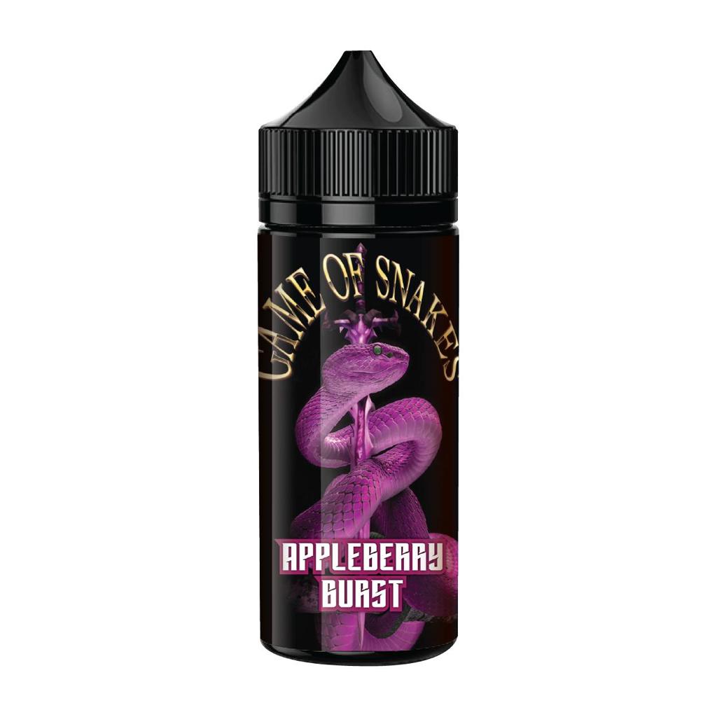 appleberry-burst-game-of-snakes-100ml-e-liquid-70vg-vape-0mg-juice-shortfill