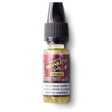 harambae-twelve-12-monkeys-nic-salt-10ml-e-liquid-50vg-50pg-vape-10mg-20mg-juice