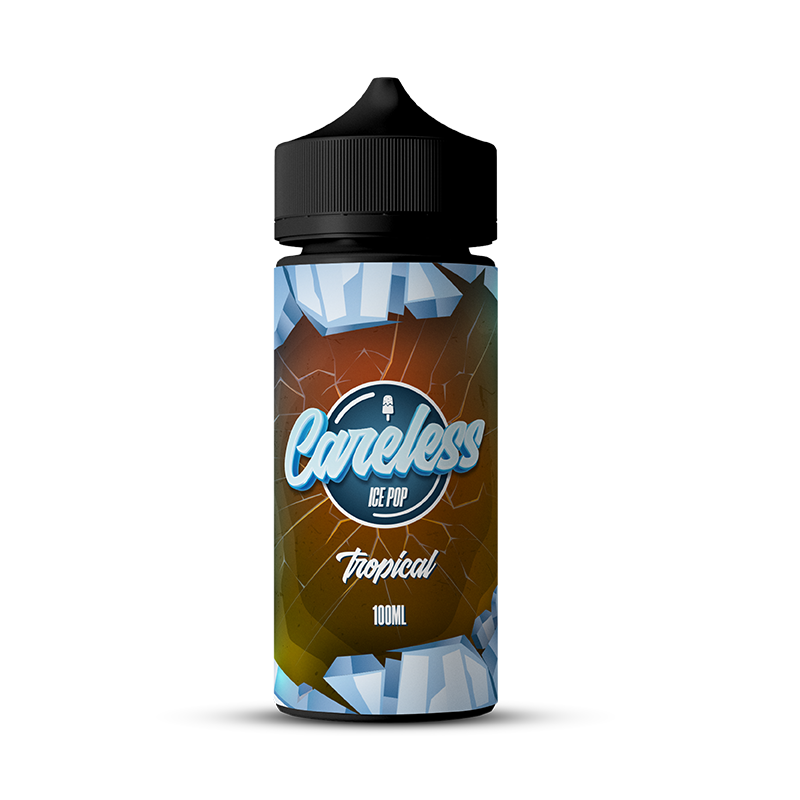 tropical-ice-pop-careless-100ml-e-liquid-70vg-30pg-vape-0mg-juice-short-fill