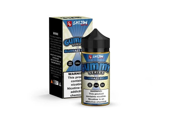 bluerazz-rings-gummy-series-shijin-vapor-100ml-e-liquid-70vg-vape-0mg-juice-shortfill