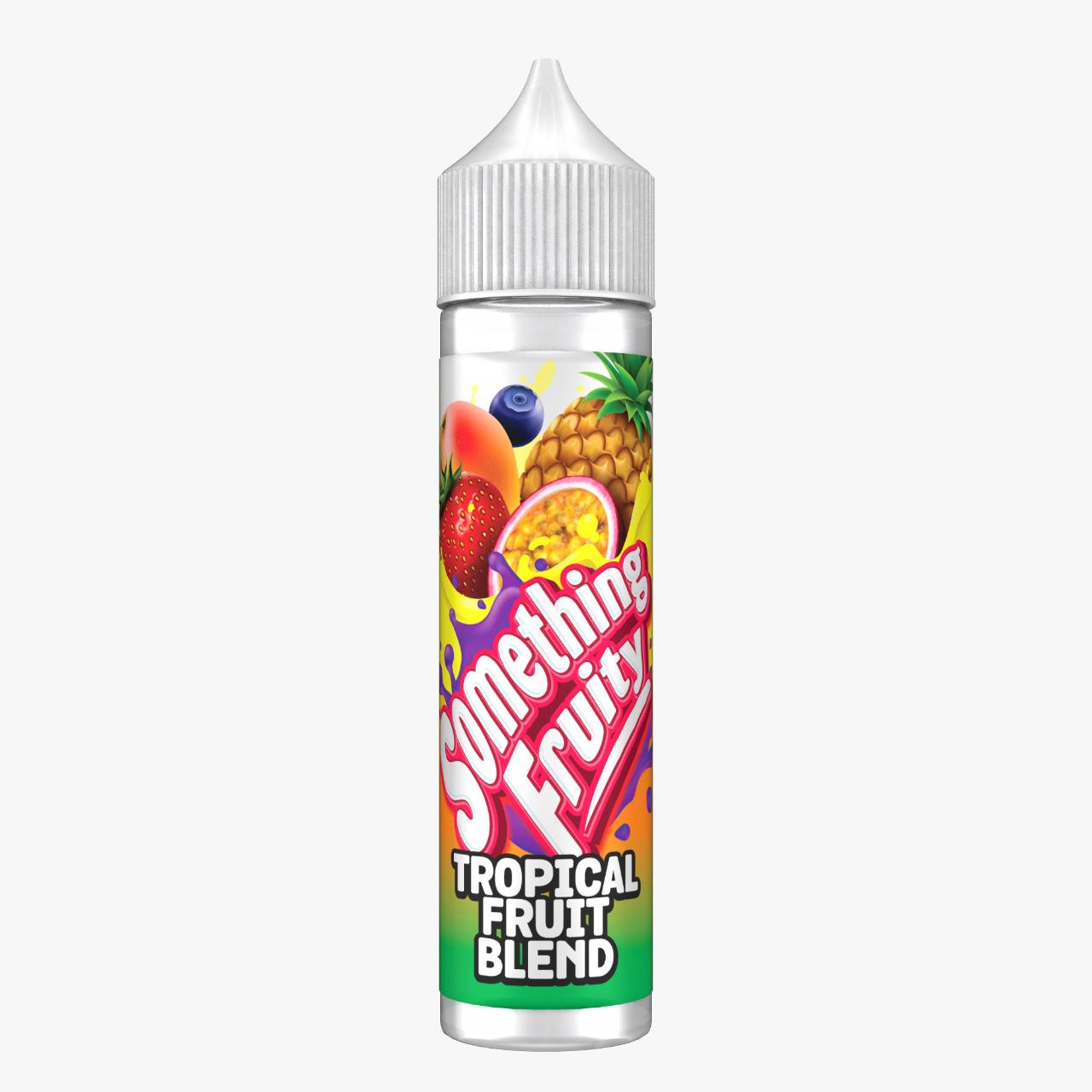 Tropical Fruit Blend By Something Fruity 50ML E Liquid 0MG Vape 50VG J Tropical Fruit Blend By Something Fruity 50ML E Liquid 0MG Vape 50VG J