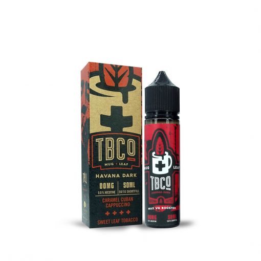 havana-dark-tbco-&-mug-leaf-50ml-e-liquid-70vg-30pg-vape-0mg-juice