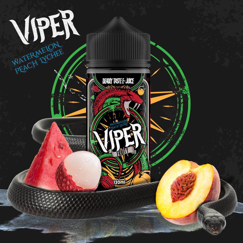 watermelon-peach-lychee-viper-100ml-e-liquid-70vg-30pg-vape-0mg-juice-shortfill