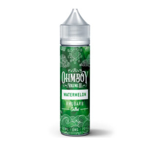 watermelon-%-rhubarb-chilled-ohm-boy-50ml-e-liquid-70vg-30pg-vape-0mg-juice-short-fill