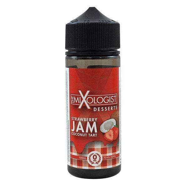 Strawberry Jam Coconut Tart by Mixologist, 100ML E Liquid, 70VG Vape, Strawberry Jam Coconut Tart by Mixologist, 100ML E Liquid, 70VG Vape,