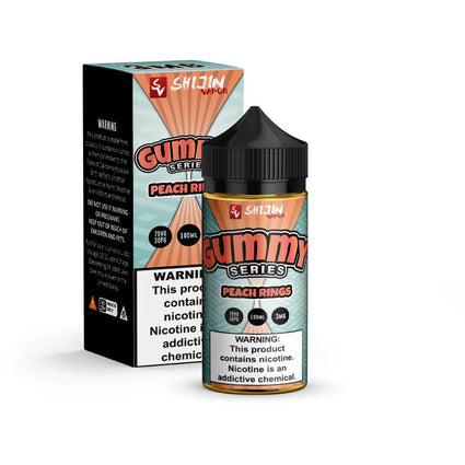 peach-rings-gummy-series-shijin-vapor-100ml-e-liquid-70vg-vape-0mg-juice-shortfill