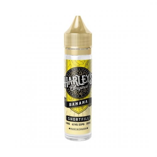 banana-harley's-50ml-e-liquid-65vg-vape-0mg-juice-shortfill