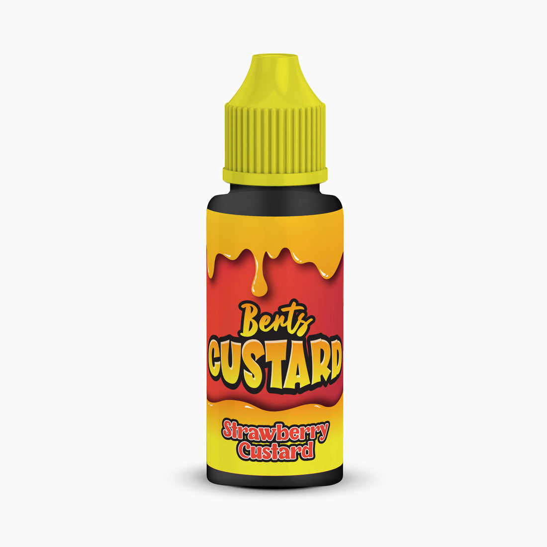 strawberry-custard-berts-custard-100ml-e-liquid-70vg-30pg-vape-0mg-juice-shortfill