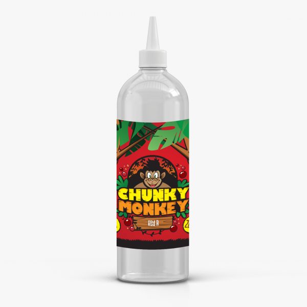 red-a-chunky-monkey-kingston-200ml-e-liquid-60vg-40pg-vape-0mg-juice-short-fill