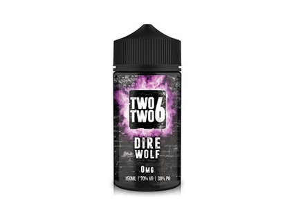dire-wolf-bubblegum-two-two-6-226-150ml-e-liquid-70vg-vape-0mg-juice-shortfill