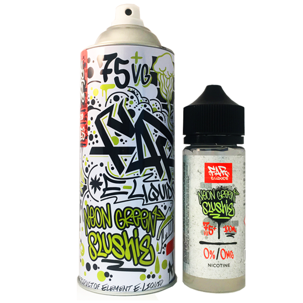 Neon Green Slushie By Far (Element) 100ML E Liquid 75VG Vape 0MG Juice Neon Green Slushie By Far (Element) 100ML E Liquid 75VG Vape 0MG Juice