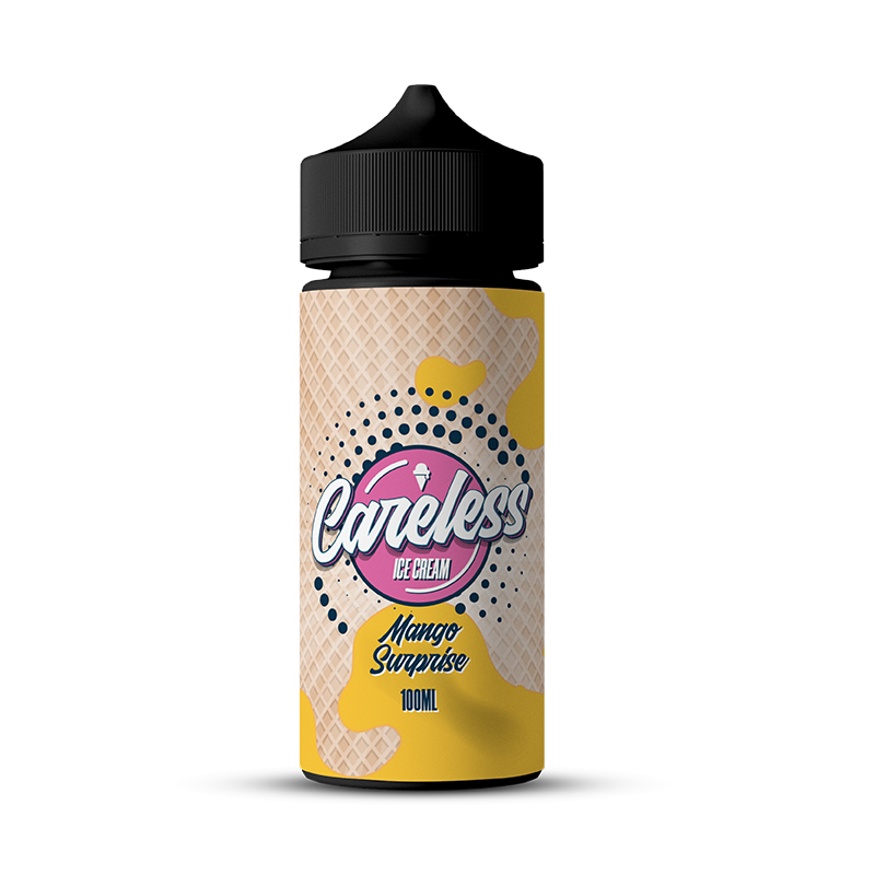 mango-surprise-ice-cream-careless-100ml-e-liquid-70vg-30pg-vape-0mg-juice-short-fill