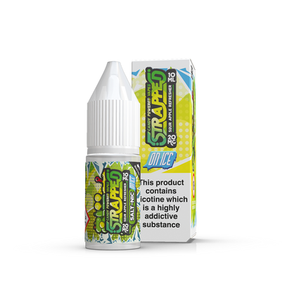 sour-apple-refresher-on-ice-strapped-nic-salts-10ml-e-liquid-60vg-vape-10mg-20mg-juice
