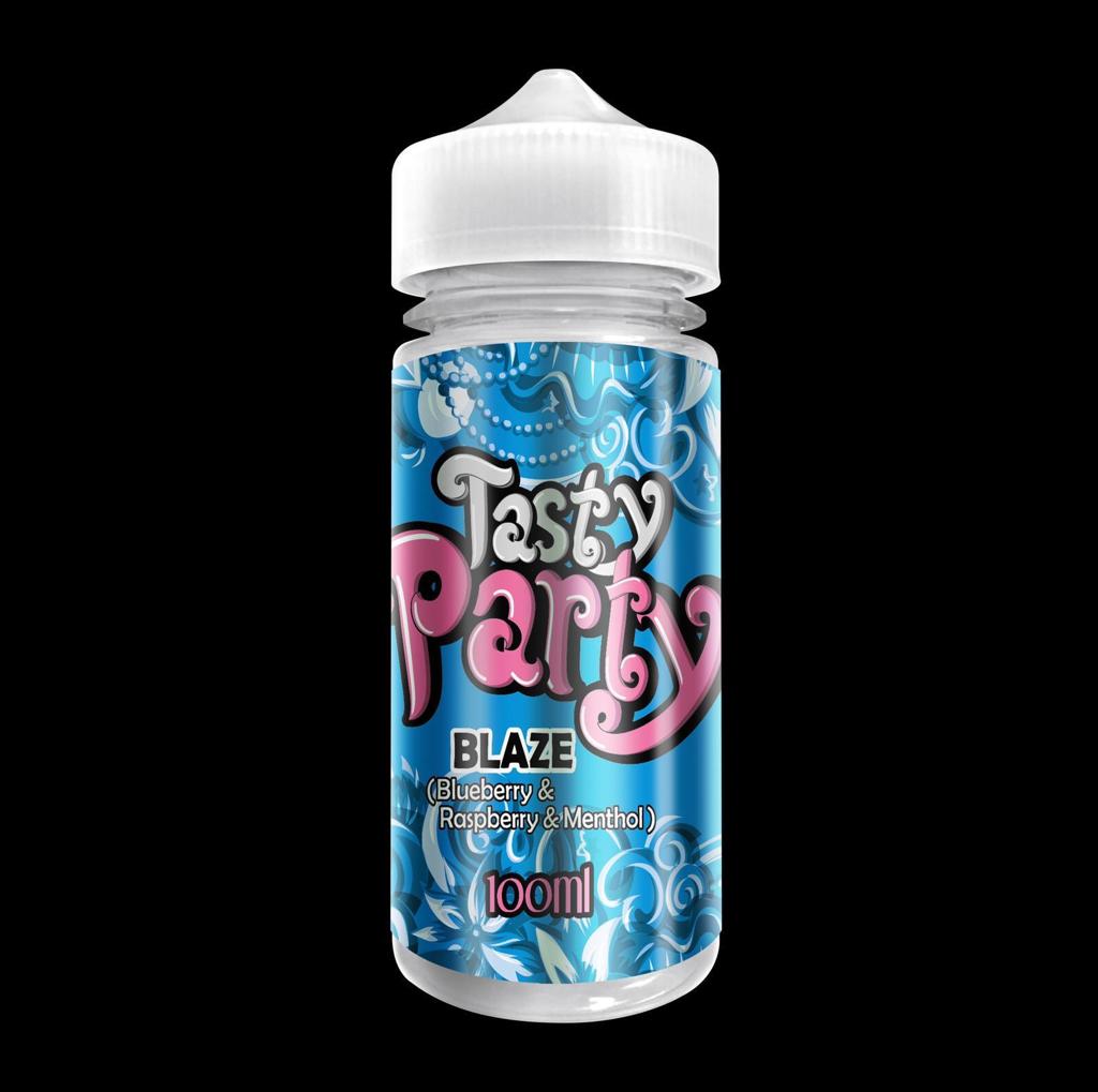 Tasty-party-Blaze-100ml-e-liquid-juice-vape-70vg-shortfill