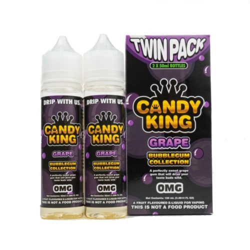 BUBBLEGUM-GRAPE-CANDY-KING-100ML-SHORTFILL-E-LIQUID-70VG-0MG-USA-VAPE-JUICE