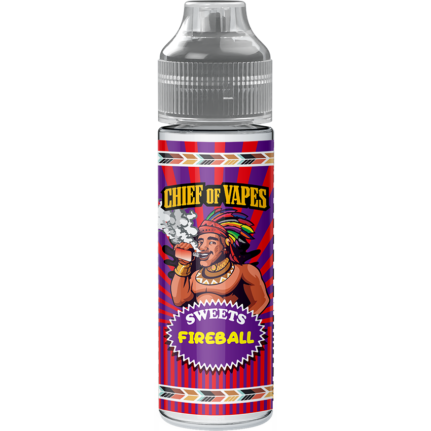 Chief Of Vapes Fireball 50ml E Liquid Juice 70vg Vape Shortfill Subohm Chief Of Vapes Fireball 50ml E Liquid Juice 70vg Vape Shortfill Subohm