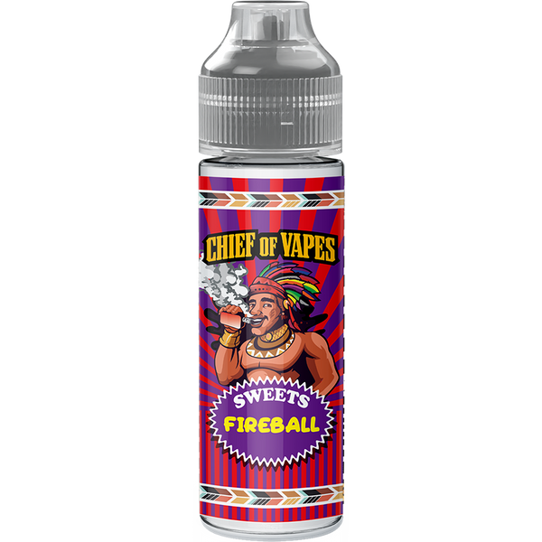 fireball vape juice Chief Of Vapes Fireball 50ml E Liquid Juice 70vg Vape Shortfill Subohm